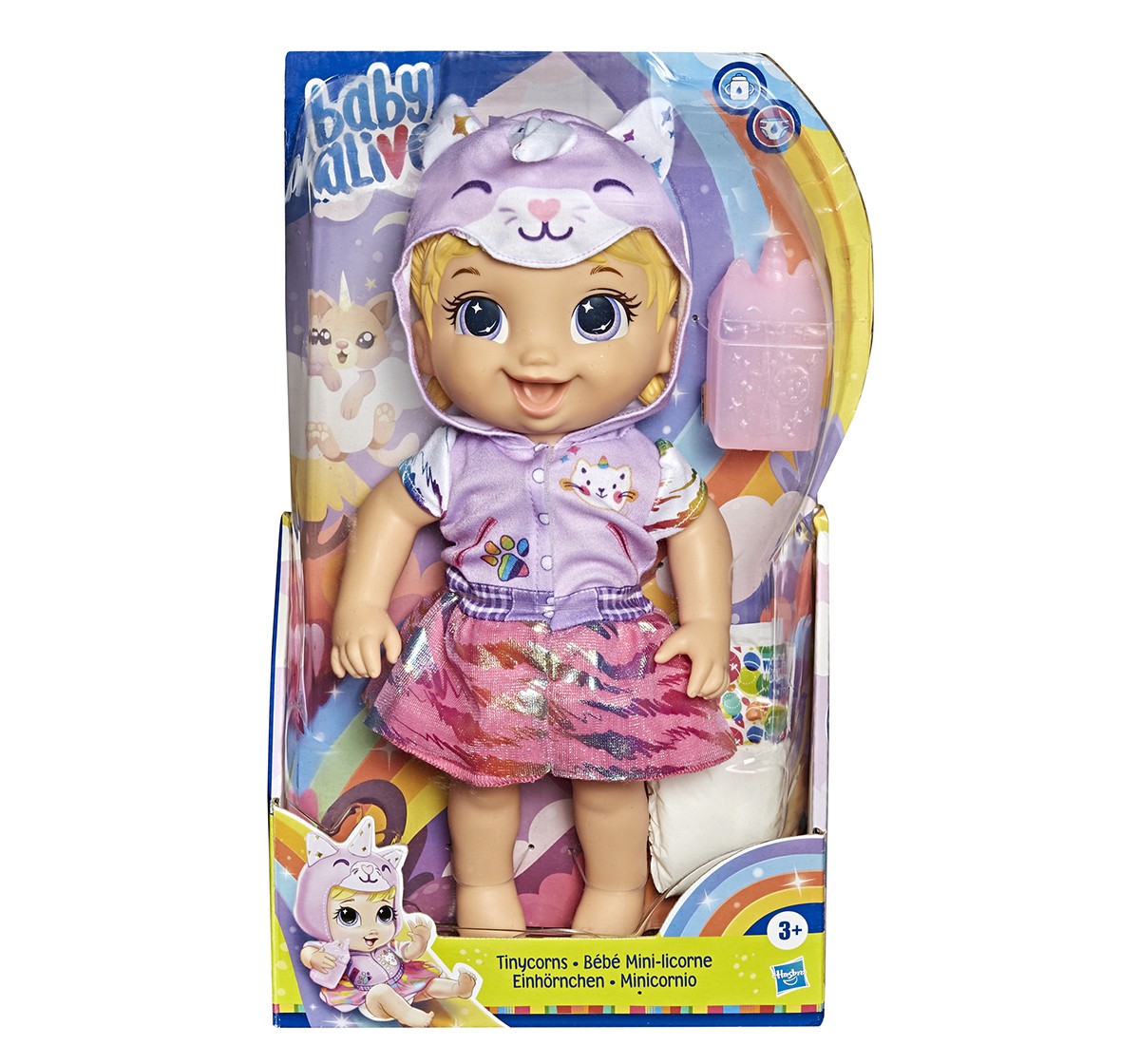 Baby Alive Tinycorns Doll for ages 3Y+ (Assorted)