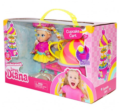 Love Diana Cupcake Foodcart Playset for age 3Y+