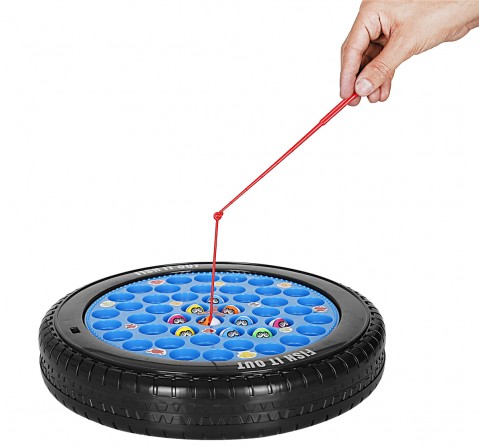 Youreka Blue Fishing Game Musical rotating Multicolor 3Y+