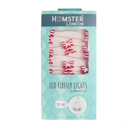 Beautiful Bow Shaped Battery Operated String Light by Hamster London for Kids Room, 3Y+