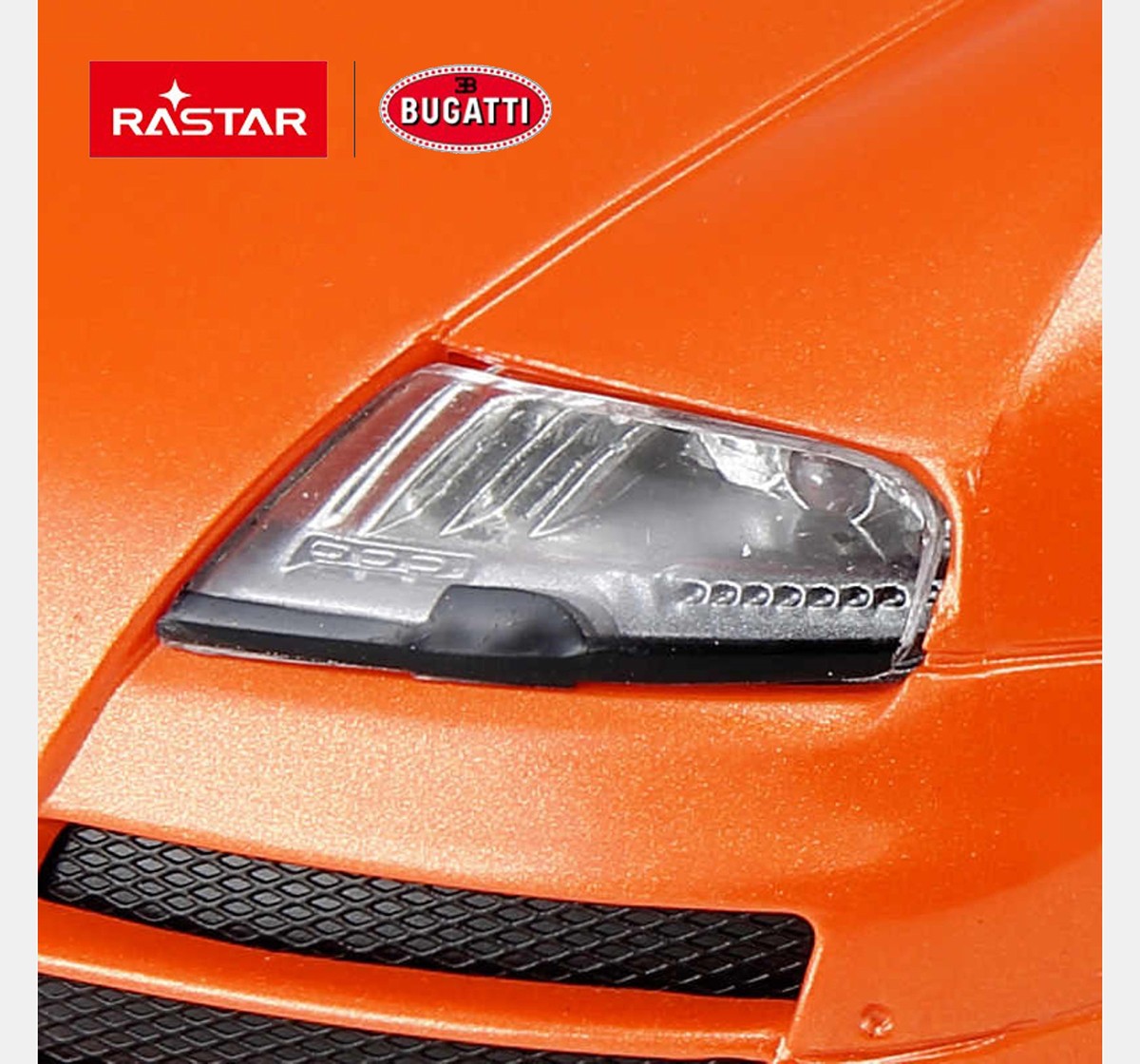 Rastar 1:24 Bugatti Grand Sport Vitesse Remote Control Car, 2Y+ (Multicolor)