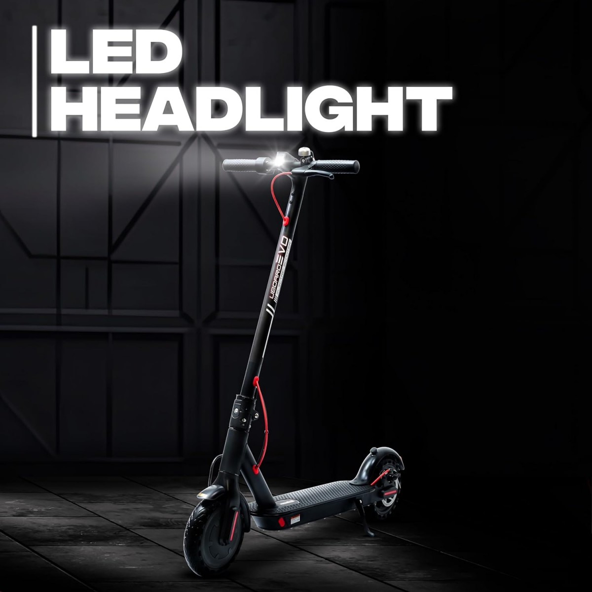 Uboard Electric Scooter Ev, 12Y+, Black