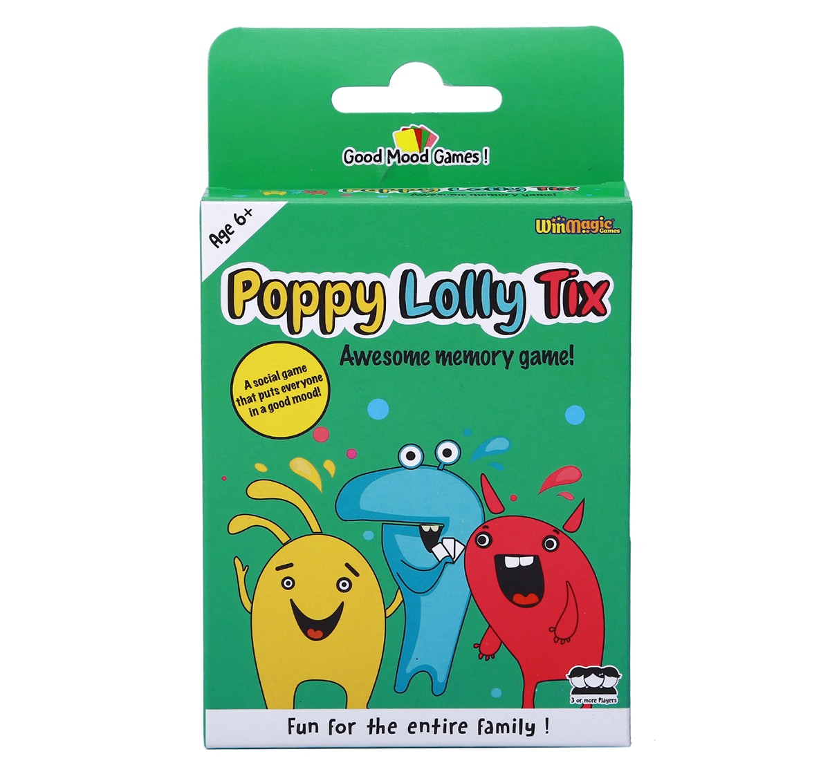 Good Mood Games Poppy Lolly Tix,  5Y+ (Multicolor)