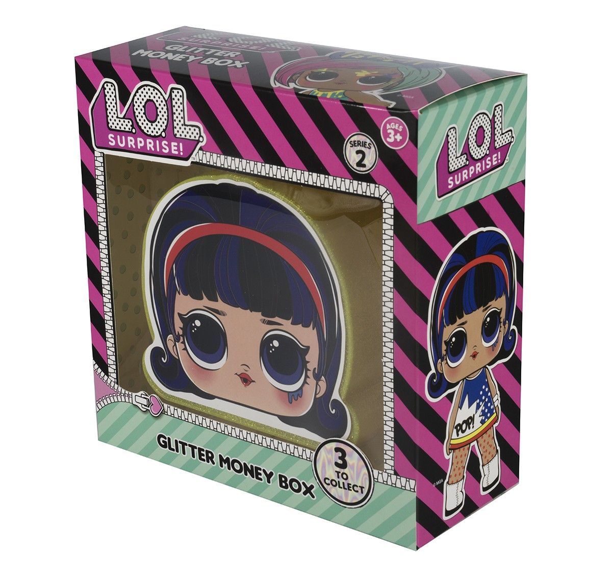 L.O.L. Surprise Glitter Money Box,  3Y+ (Multicolor)
