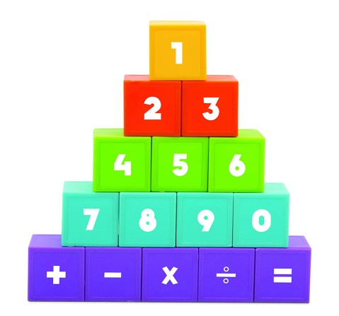 Giggles Learning Blocks Plastic Multicolour 0M+