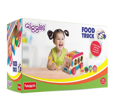 Giggles Food Truck Plastic Multicolour 3Y+