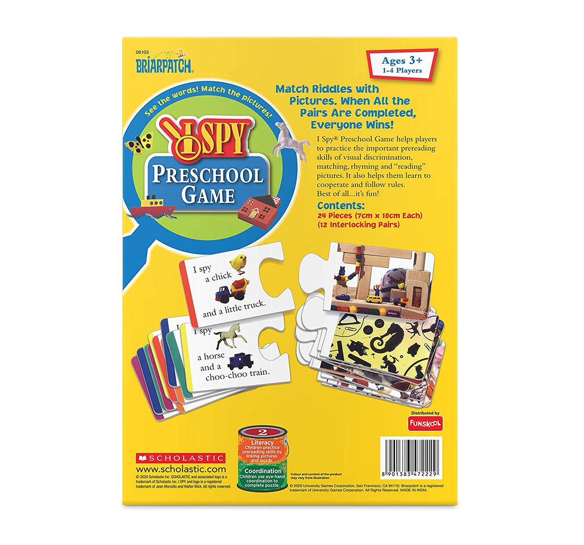 Funskool Play & Learn Rani Of Jhansi Puzzle 104 Pcs, 4Y+ (Multicolor)