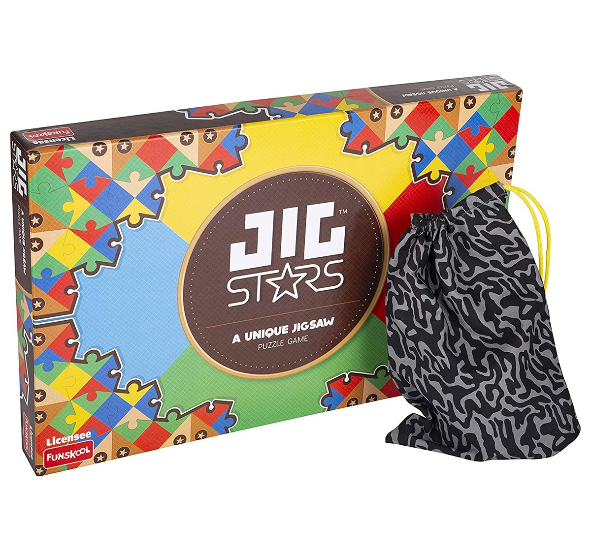 Funskool Jig Stars Puzzle Game, 2Y+ (Multicolor)