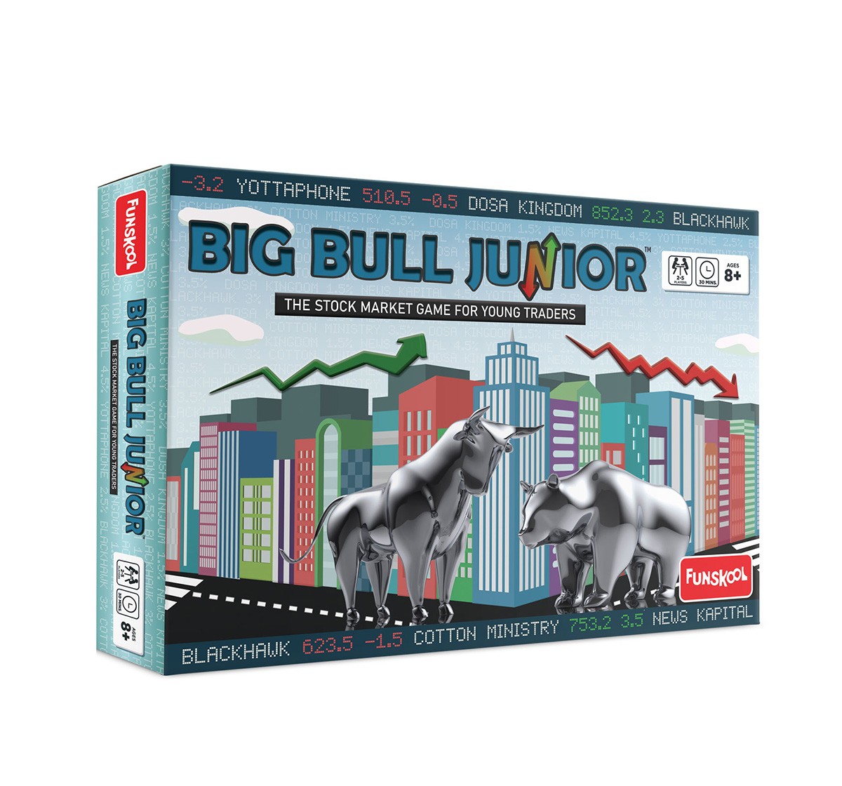 Funskool  Big Bull Junior, 4Y+ (Multicolor)
