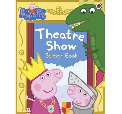 Peppa Pig Theatre Show Sticker Book Soft Cover Multicolour 3Y+