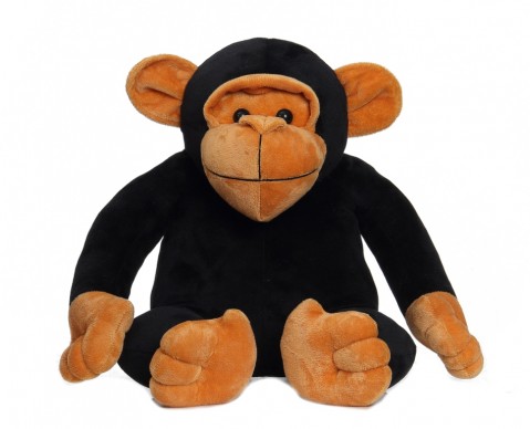 Just Play Monkey 38Cm Soft Toys Black 3Y+
