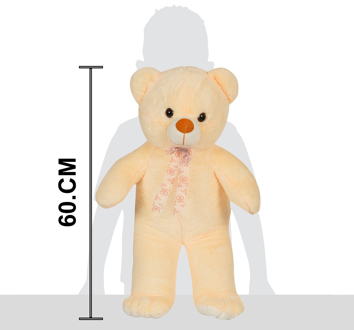 Mirada 60cm floppy teddy bear soft toy Multicolor 3Y+