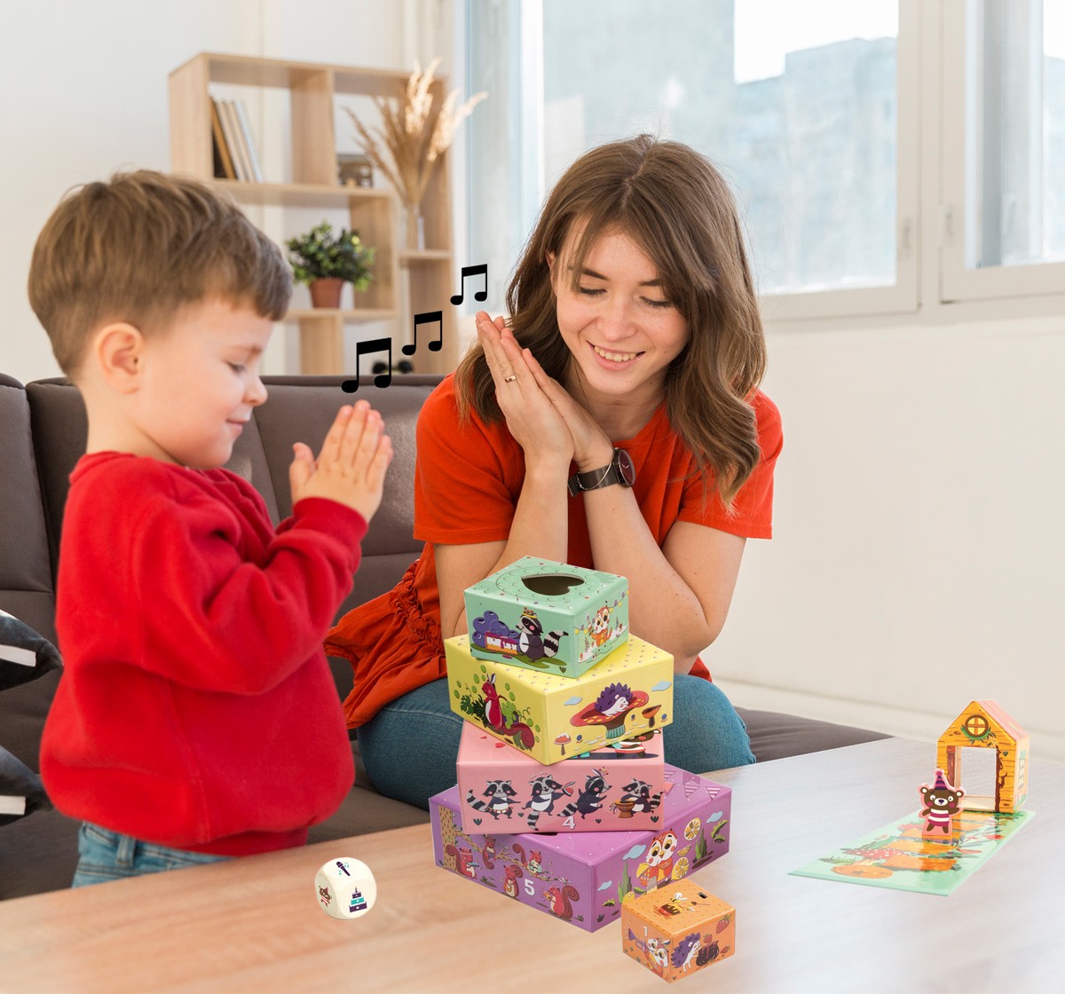 Chalk and Chuckles Stack a Cake,  2Y+