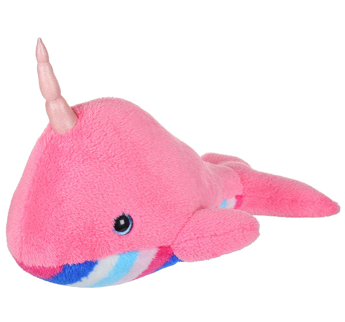 Mirada 40cm narwhal with glitter eye Multicolor 3Y+