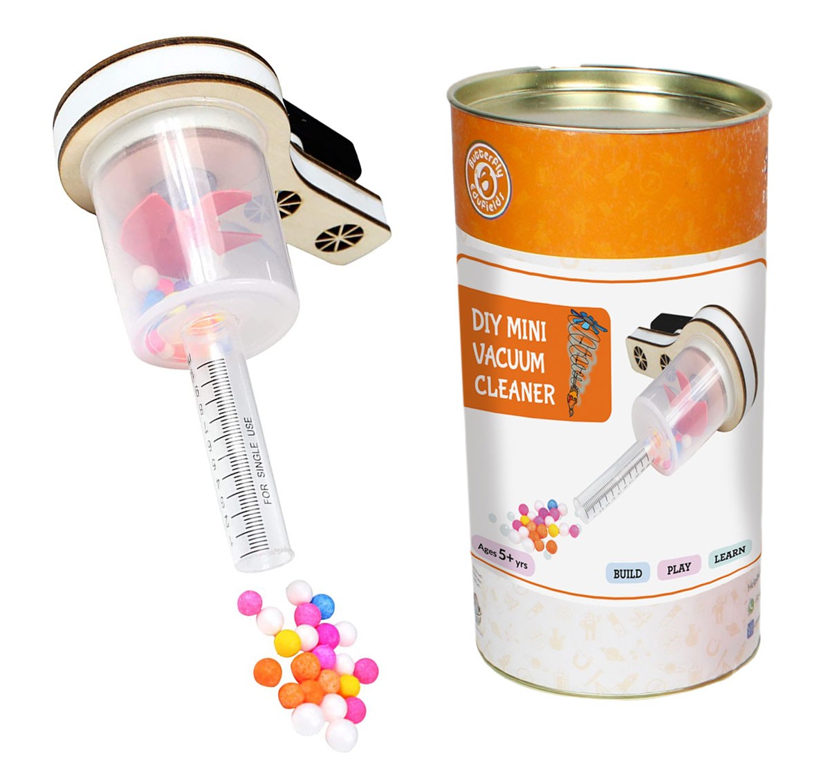 Top Bright DIY Mini Vaccum cleaner STEM Toy Multicolour 5Y+