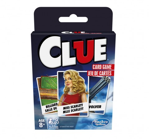 Hasbro Clue Card Game for Kids Multicolor 7Y+