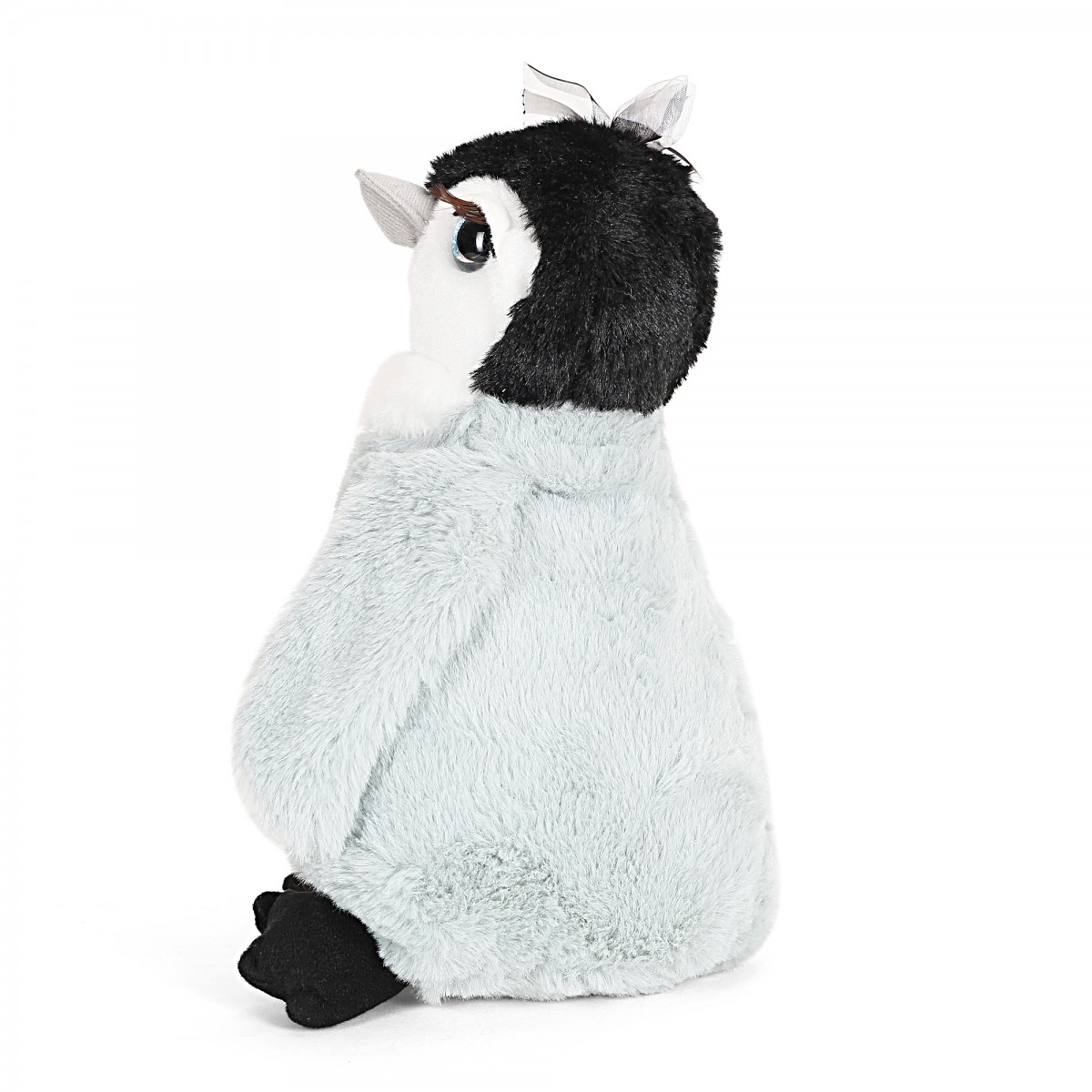 Fuzzbuzz Penguin Chick, Soft Poys for Kids, 27cm, Green