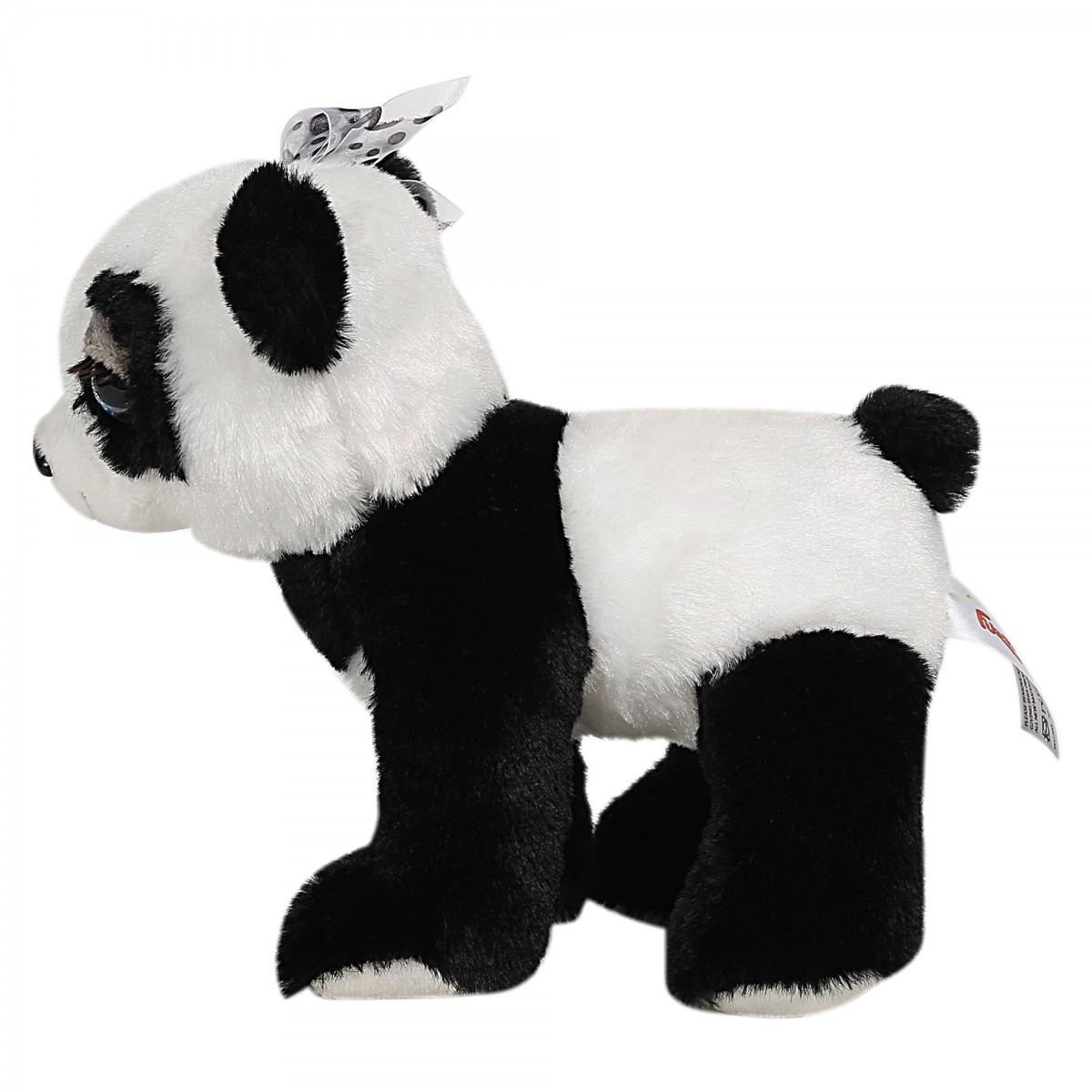 Fuzzbuzz Panda, Soft Loys for Kids, 24cm, Black & White