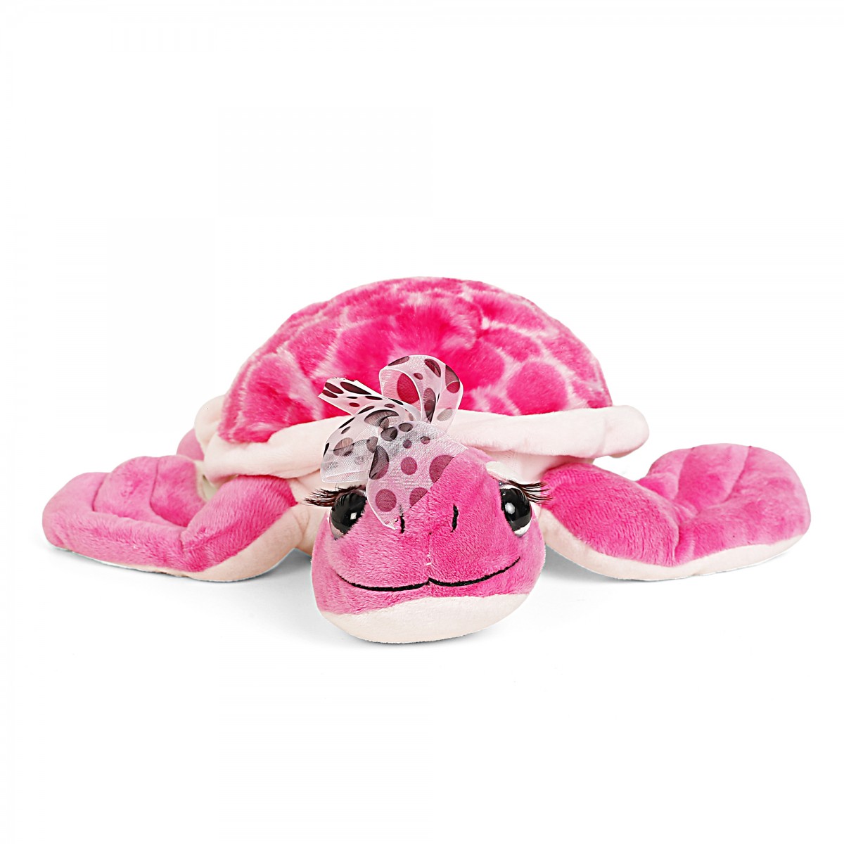 Fuzzbuzz Sea Turtle, Soft Toys for Kids, Pink, 1Y+