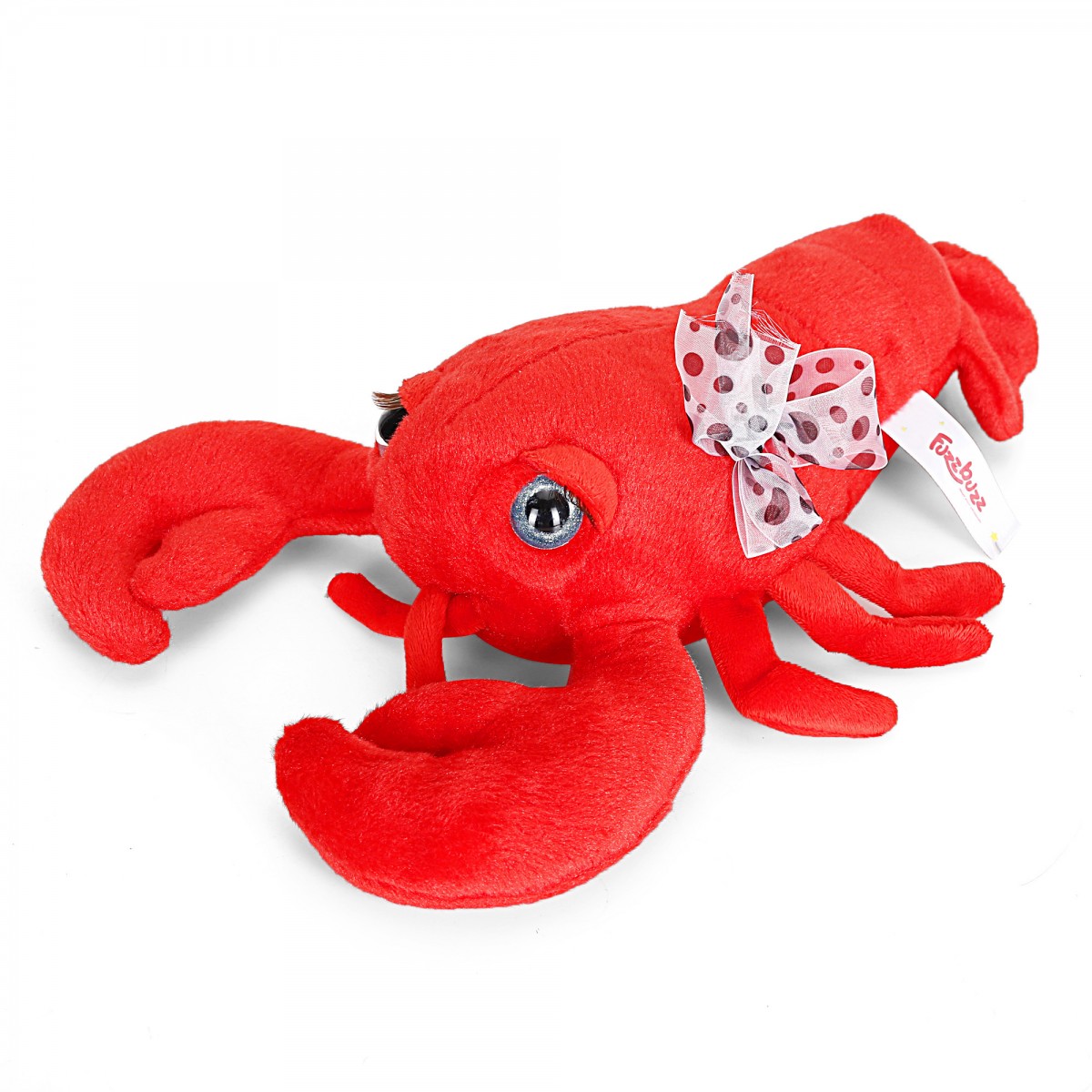 Fuzzbuzz Lobster, Soft Loys for Kids, 30cm, Red