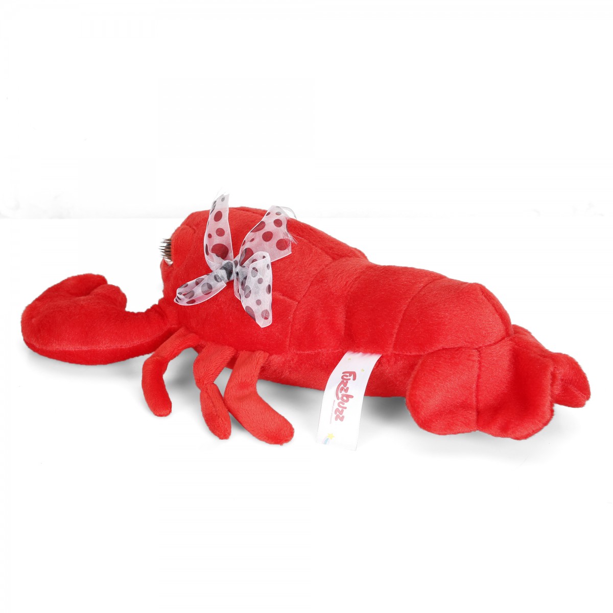 Fuzzbuzz Lobster, Soft Loys for Kids, 30cm, Red