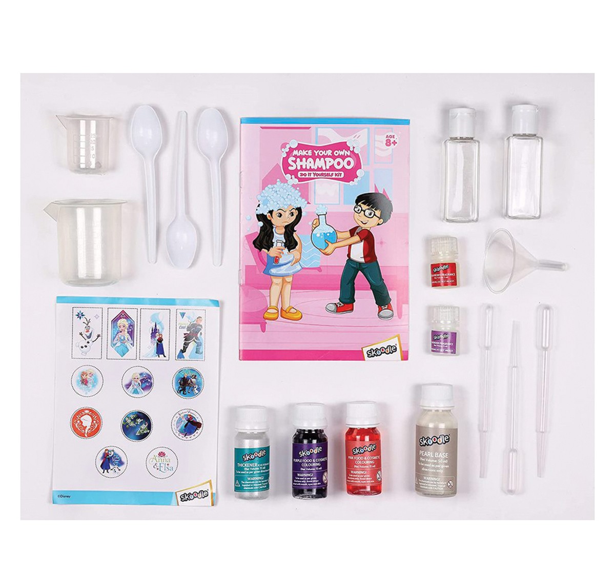 Disney Frozen Make Your Own Shampoo Do It Yourself Kit Plastic Multicolour 8Y+
