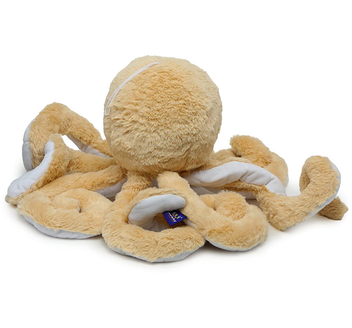 Webby Giant Stuffed Octopus Soft Toys Beige 3Y+