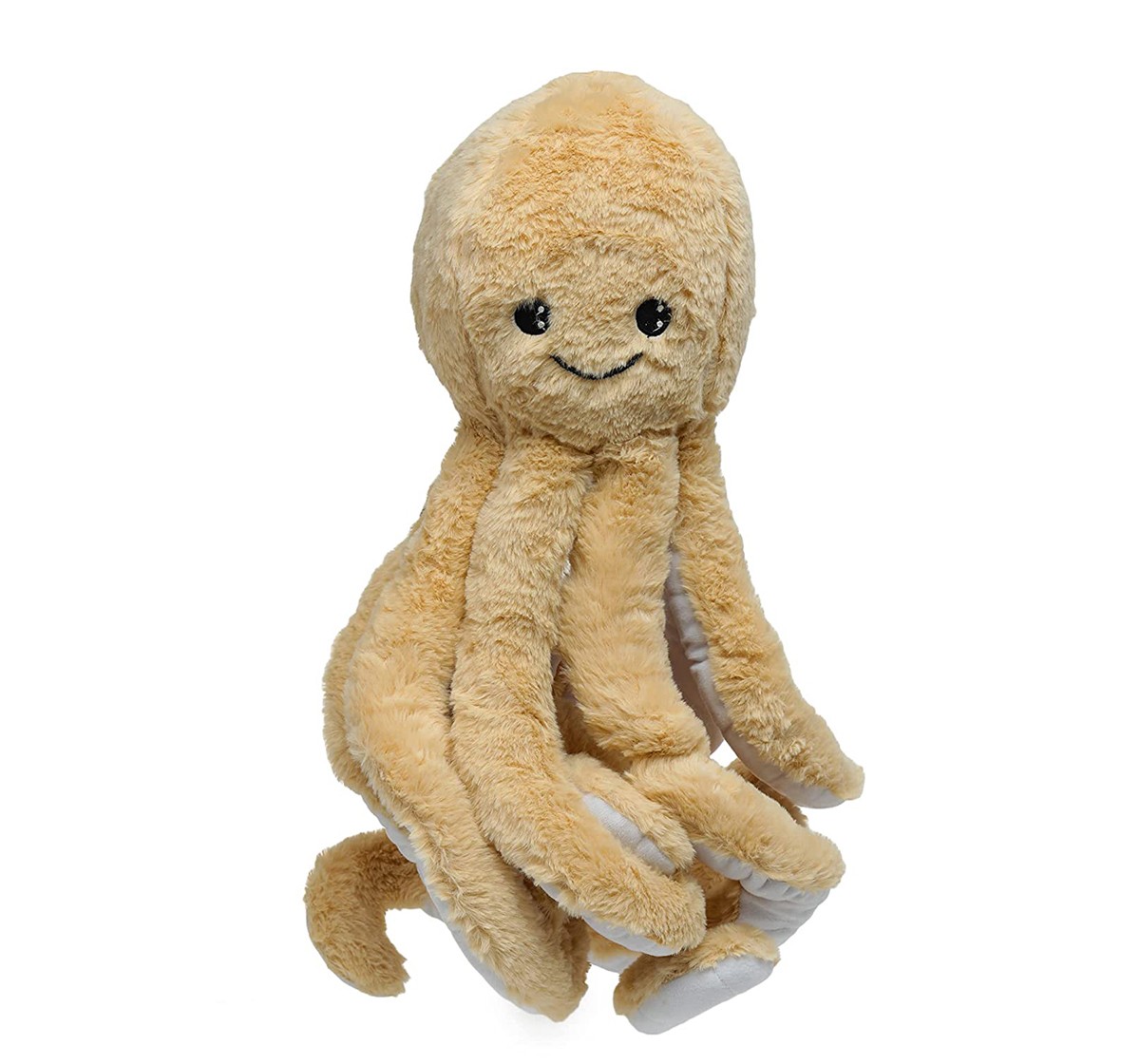 Webby Giant Stuffed Octopus Soft Toys Beige 3Y+