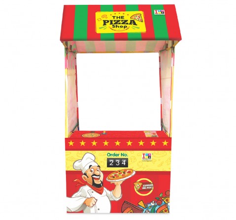 IToys Pizza shop Play House Tent with Doctor role play set for kids, 2Y+ (Multicolour)