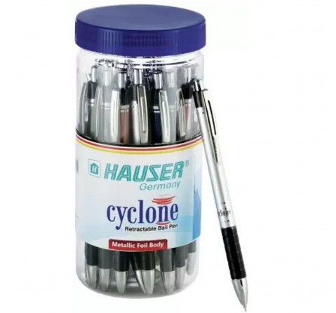 Hauser Cyclone Ball Pen 25 Pieces Multicolor 12Y+