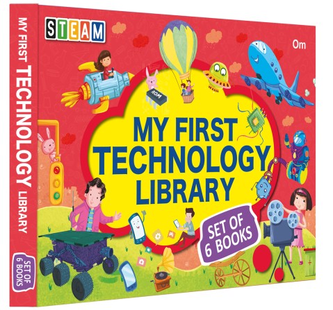 OM Books My First Technology Library Multicolour 4Y+