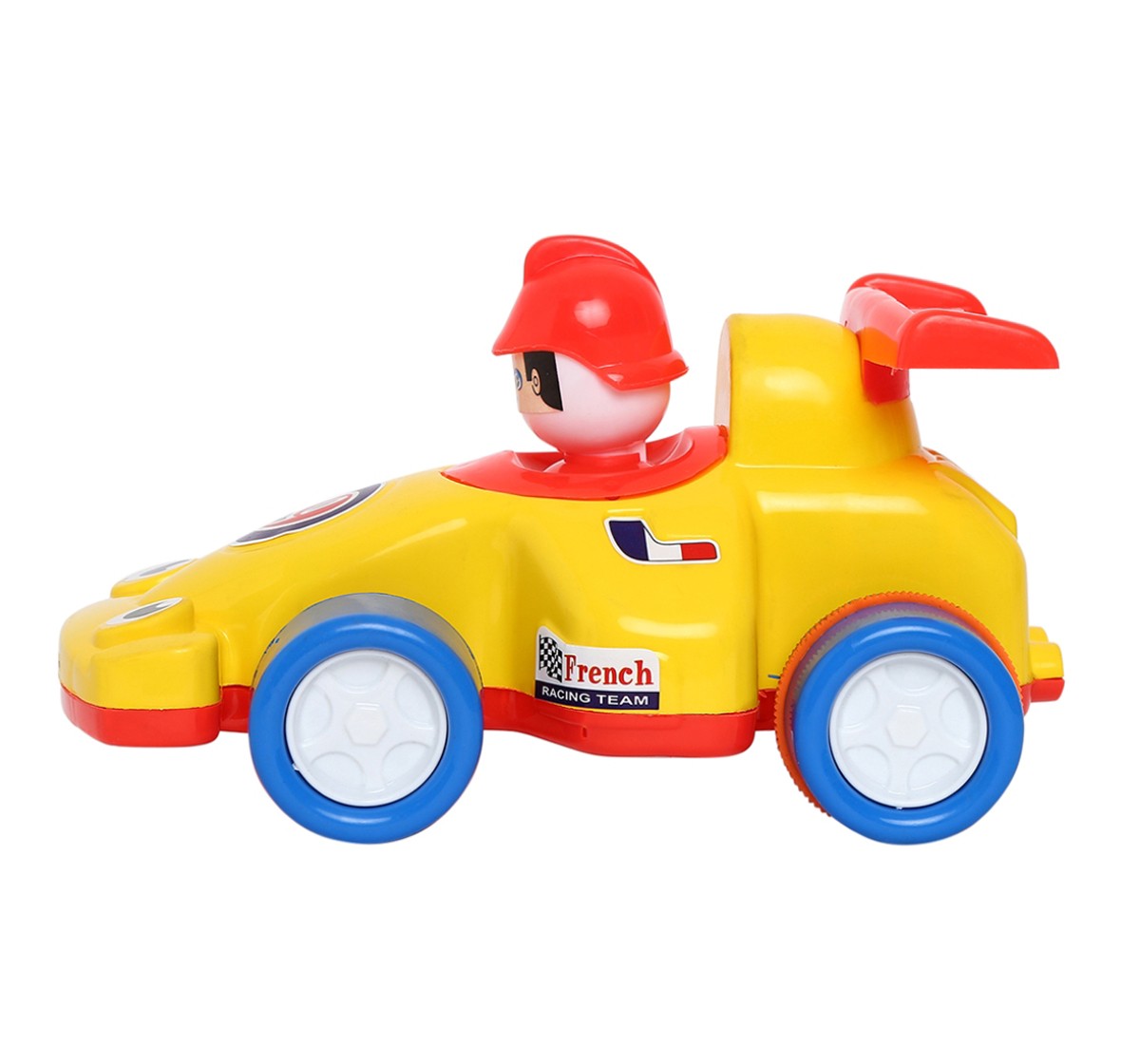 Toyspree Friction Powered French Racing Car for Kids, 18M+ (Multicolor)