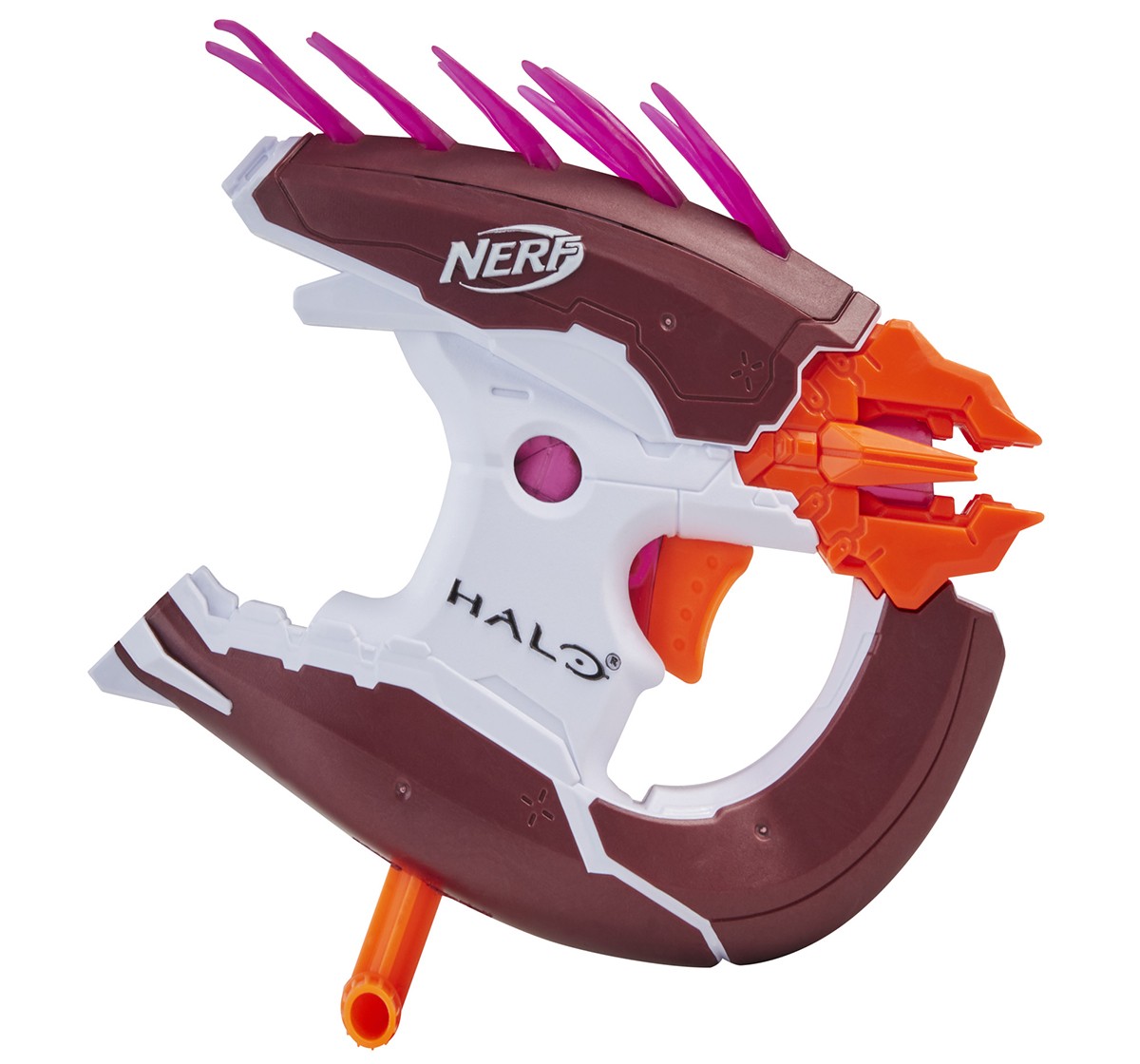 NERF MicroShots Halo Needler Blaster with 2 NERF Darts, Multicolor, 8Y+