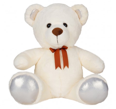 Fuzzbuzz Bear Plush Toy 45cm Beige 3Y+