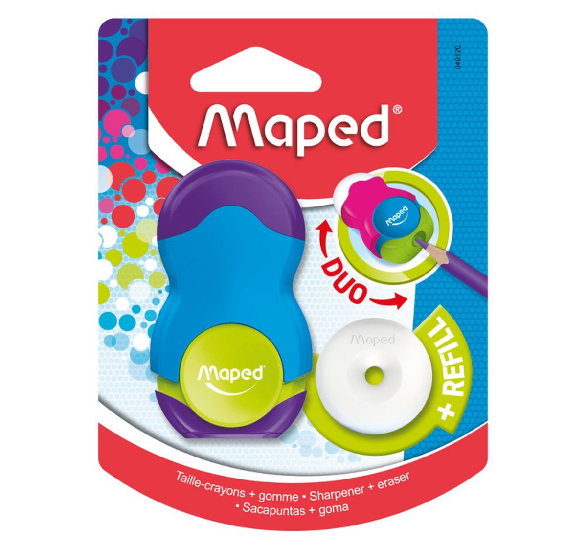 Maped Loopy 1 Hole Lead Sharpener, 7Y+ (Multicolour)