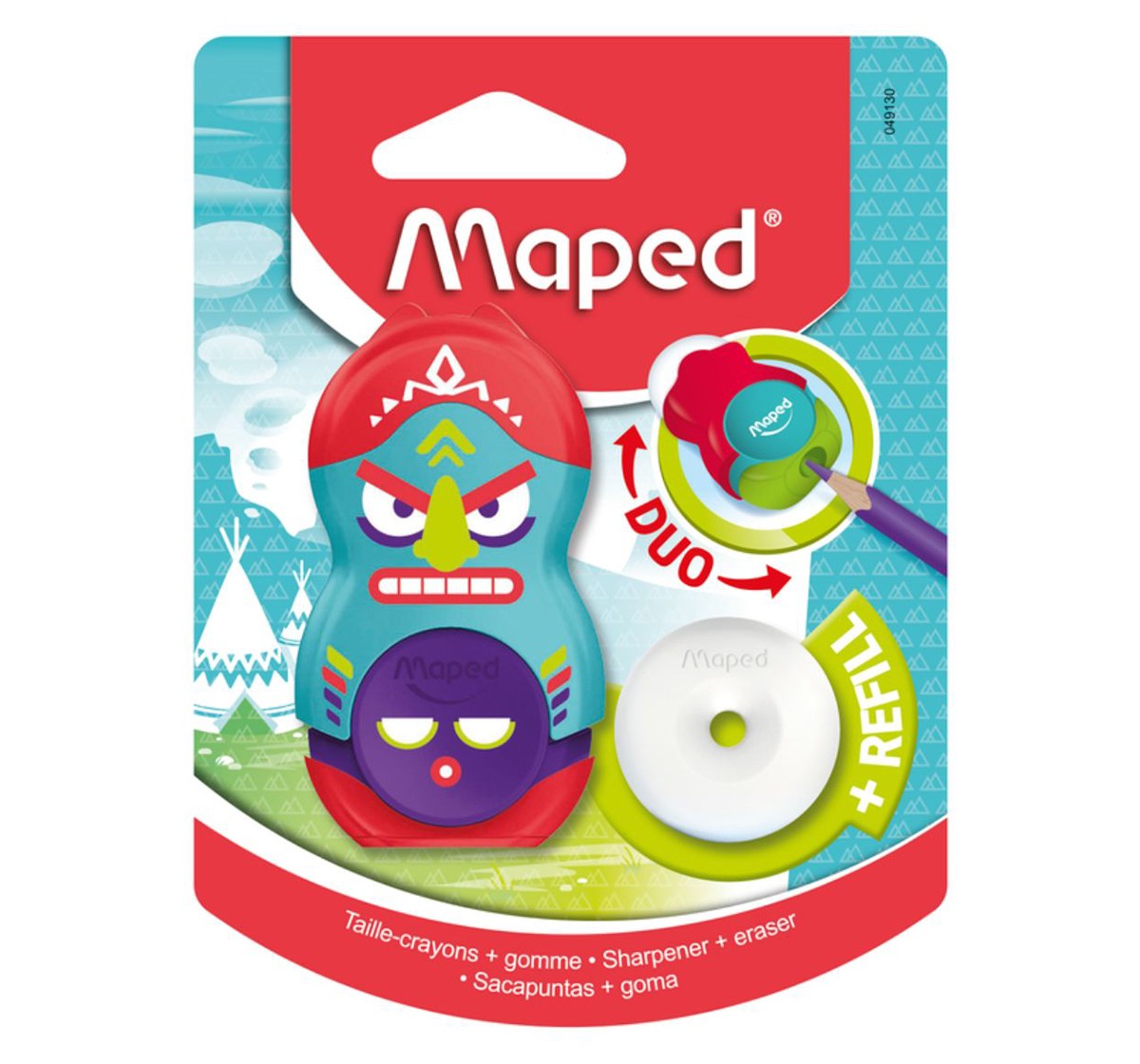 Maped Loopy 1 Hole Premium Sharpener, 7Y+ (Multicolour)