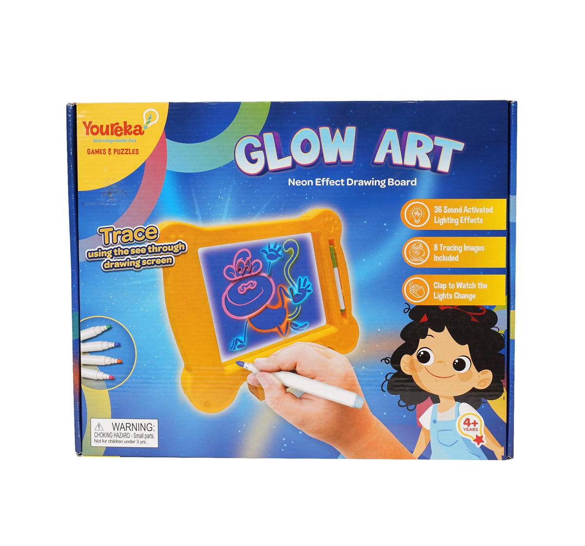 Rainbow Light Up Drawing Pad Deluxe
