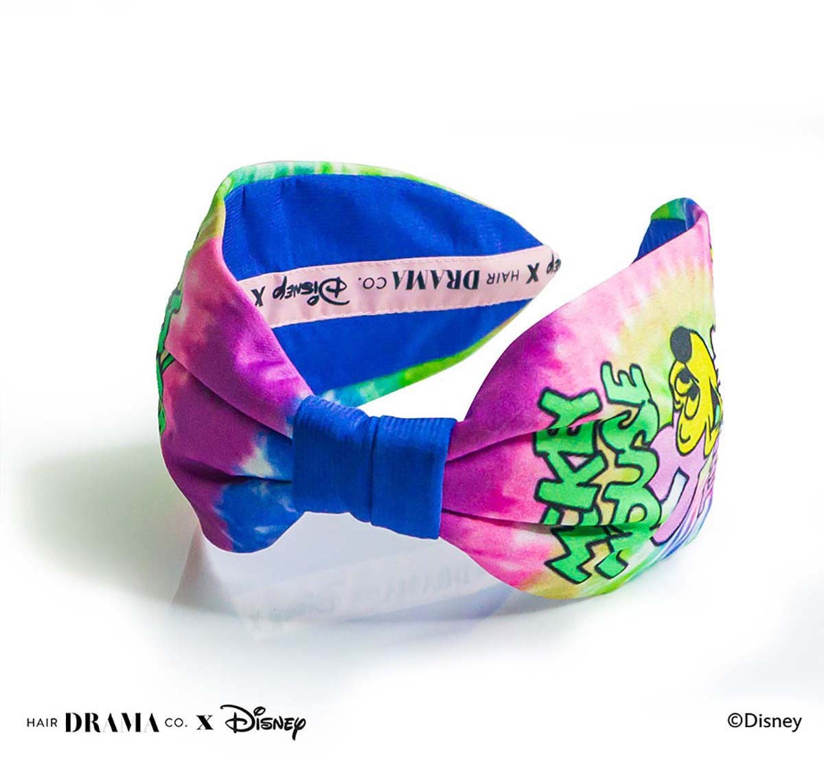 Hair Drama Company Disney Mickey Beyond Classic Knotted Headband(One Size),  9Y+(Multicolor)