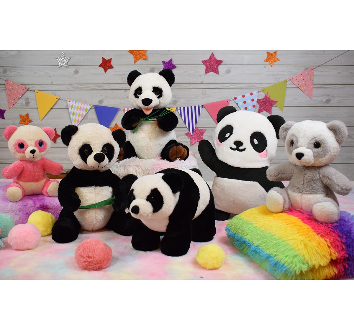Mirada 40cm standing panda Multicolor 3Y+