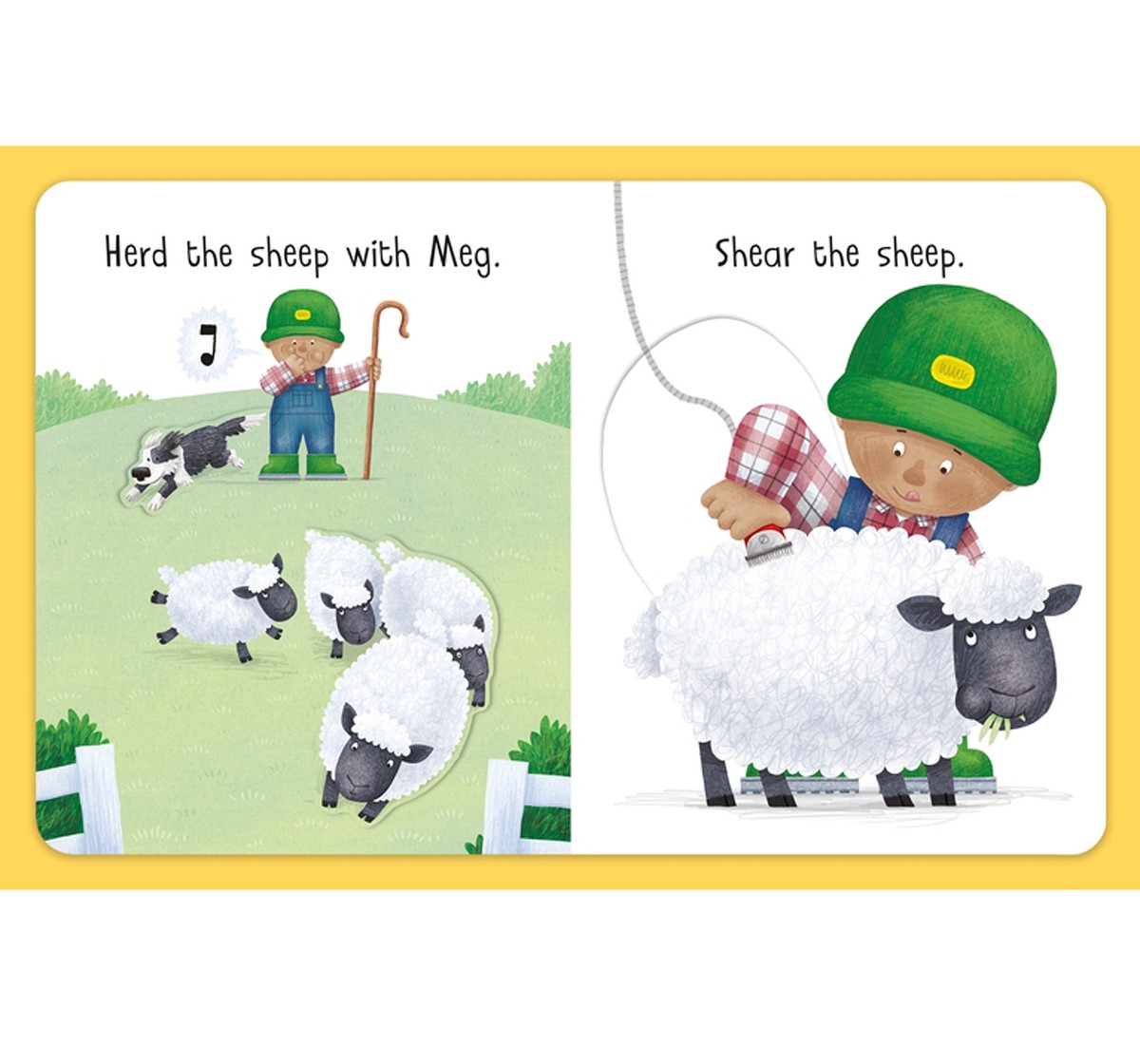 Ladybird Busy Day Farmer an action play book Soft Cover Multicolour 3Y+