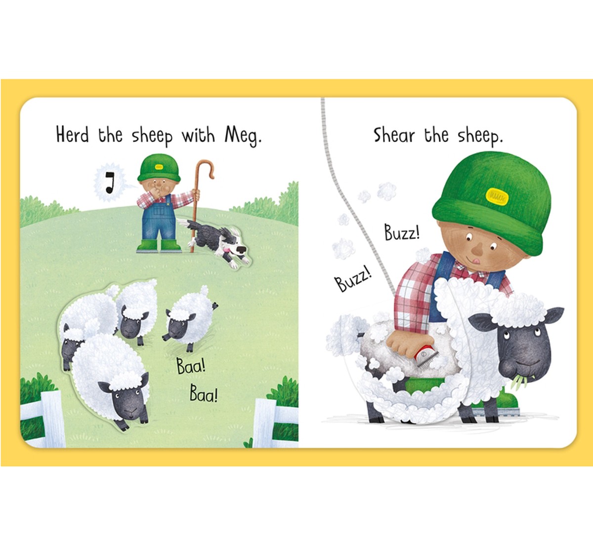 Ladybird Busy Day Farmer an action play book Soft Cover Multicolour 3Y+