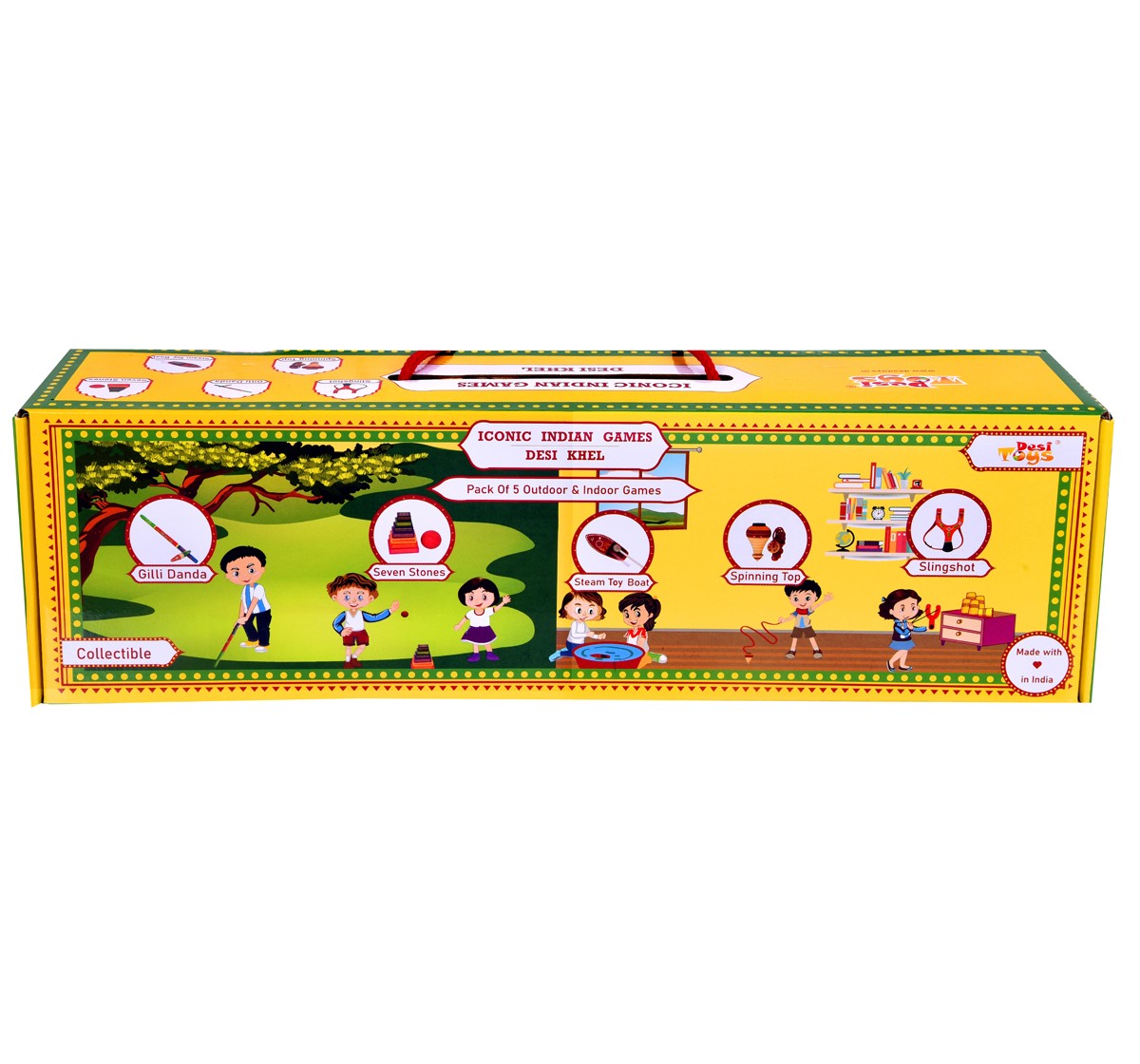 Folk Tales Iconic Popular Indian Game Pack Of 5 Multicolour 14Y+