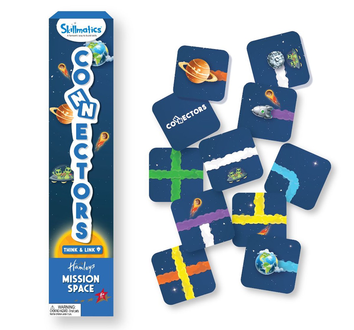 Skillmatics Connectors Mission Space Paper card game Multicolor 3Y+