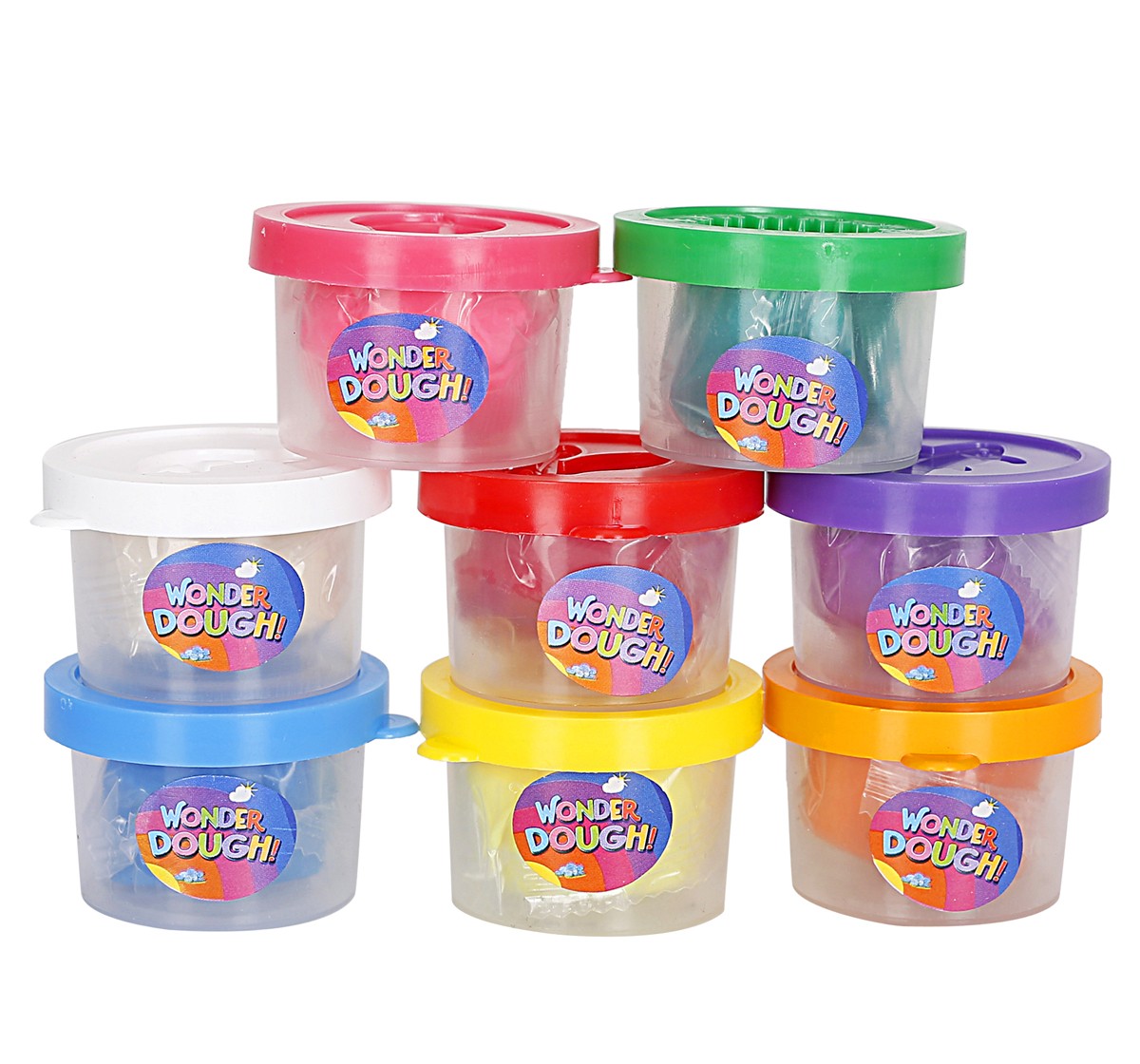 Youreka Dough Party Favour Pack Dough Tubs Multicolour 3Y+