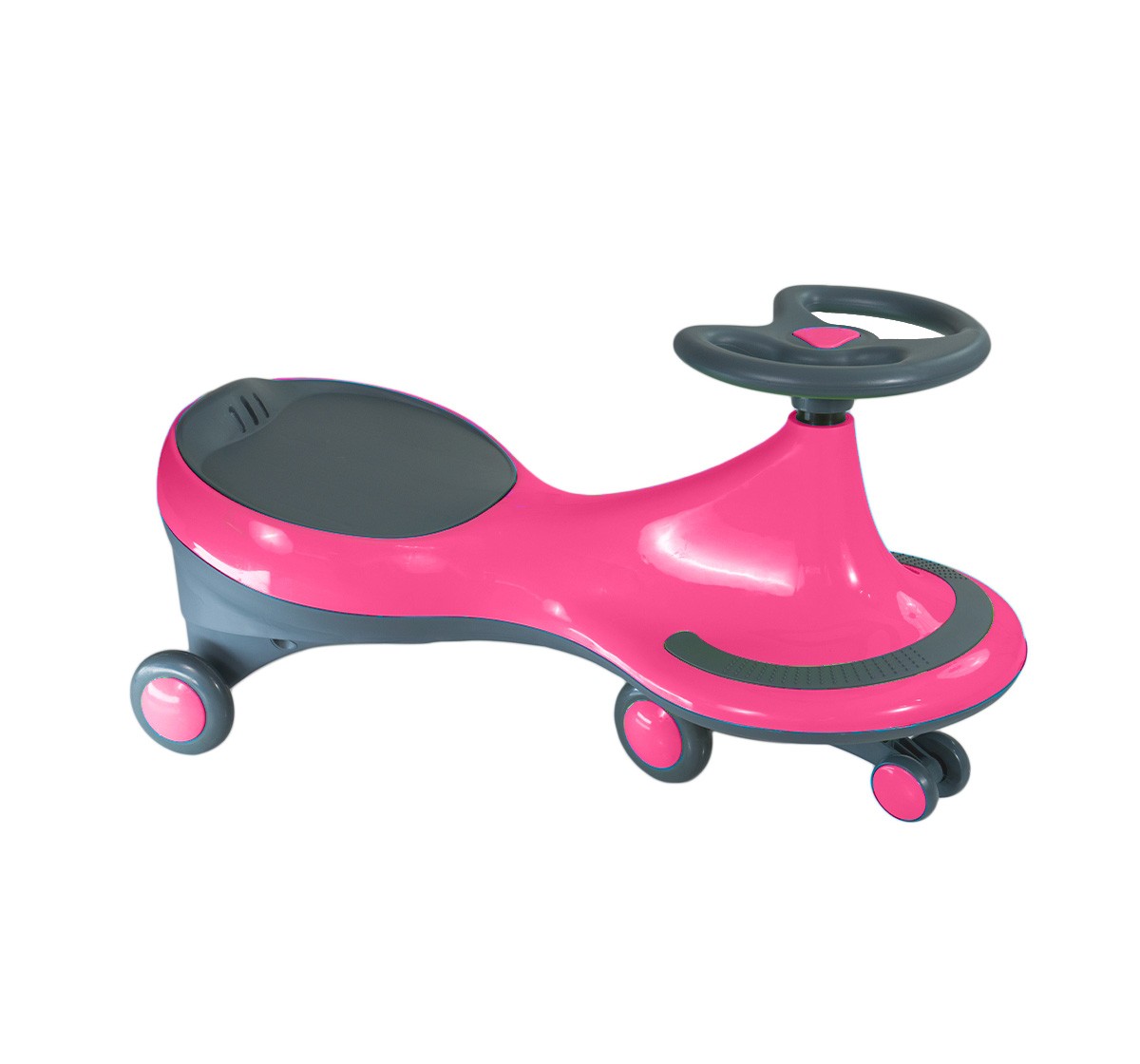 Zoozi Swing Car for Outdoor play Pink 12M+