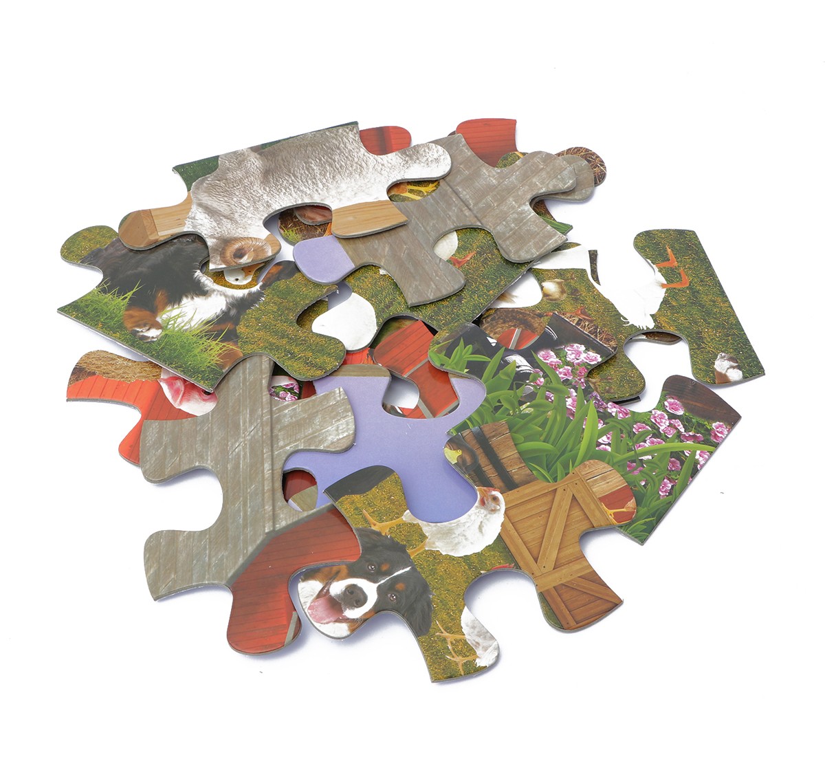 Youreka 48 Piece Busy Barnyard Puzzle Multicolour 4Y+