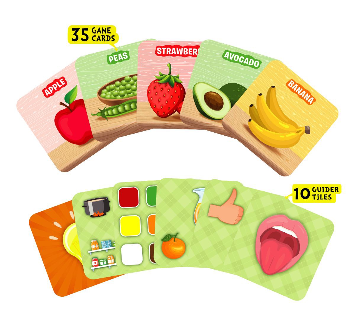Skillmatics Guess in 10 Junior Food We Eat  Paper card game Multicolor 3Y+