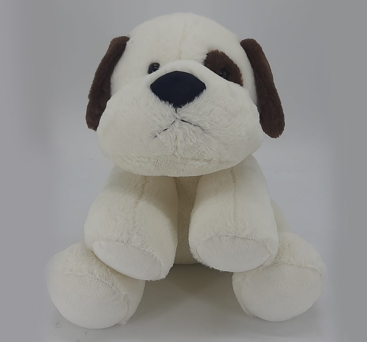 Fuzzbuzz Adorable Sitting Dog, Soft Toys for Kids, 0M+