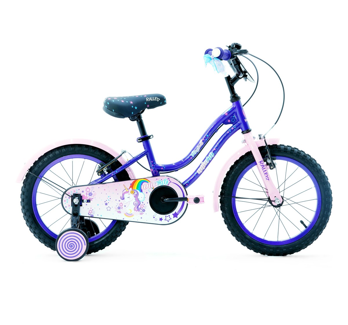 Ralleyz Astra Magical Unicorn Corn 16 Inch, Bicycles For Kids, Multicolour, 5Y+