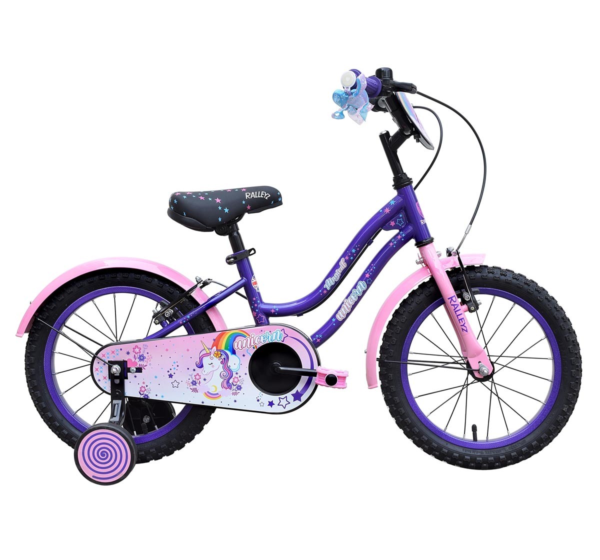 Ralleyz Astra Magical Unicorn Corn 16 Inch, Bicycles For Kids, Multicolour, 5Y+